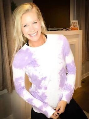 ZYIA Active Purple Hendrix Long Sleeve NWOT